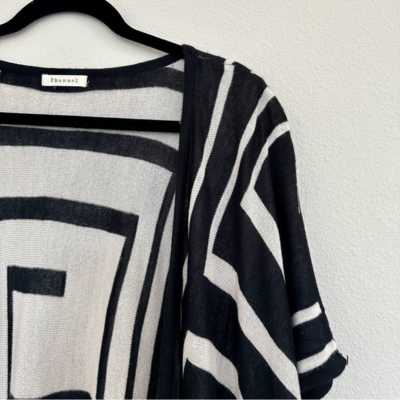 Phanuel Sweaters - ANGL Jacket w/ Button Closure Sleeves